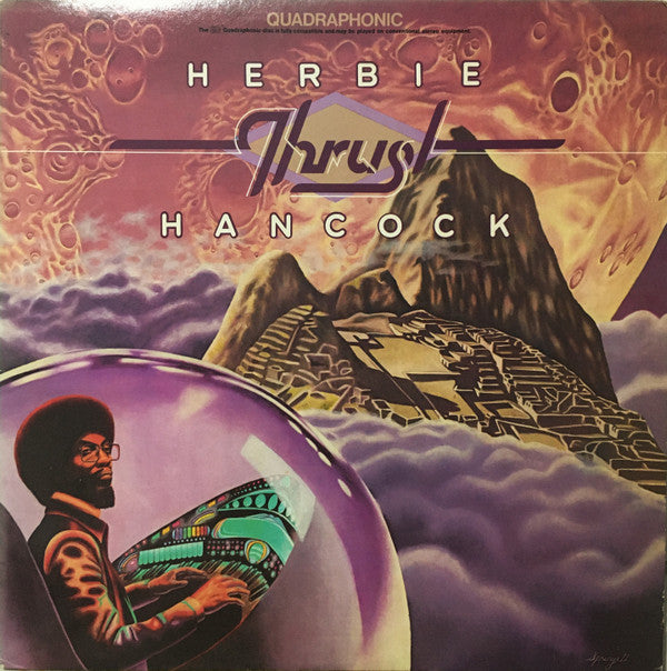 Herbie Hancock : Thrust (LP, Album, Quad, Ter)
