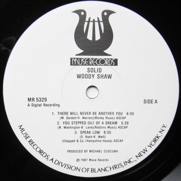 Woody Shaw : Solid (LP, Album, Promo, W/Lbl)
