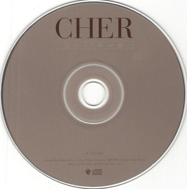 Cher : Believe (CD, Single, Sli)