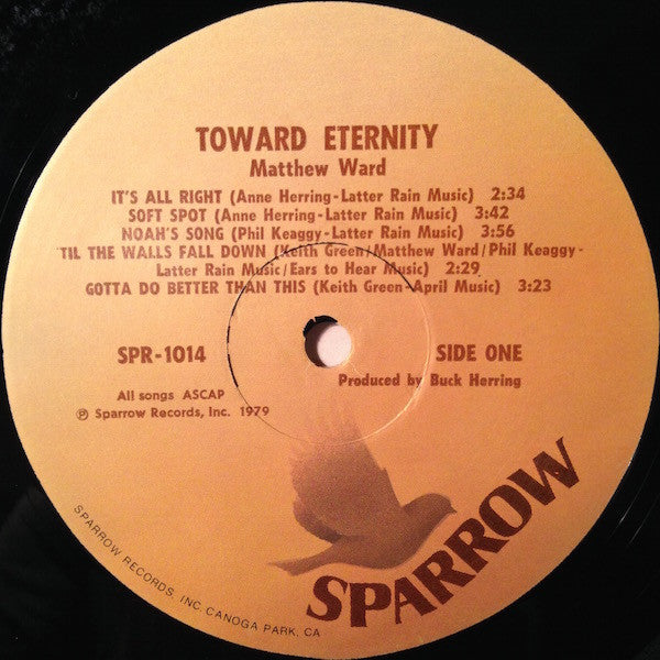 Matthew Ward (2) : Toward Eternity (LP, Album)
