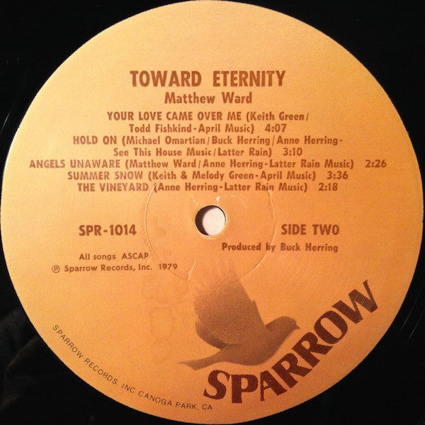 Matthew Ward (2) : Toward Eternity (LP, Album)