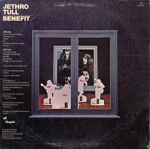 Jethro Tull : Benefit (LP, Album, RE, Ter)
