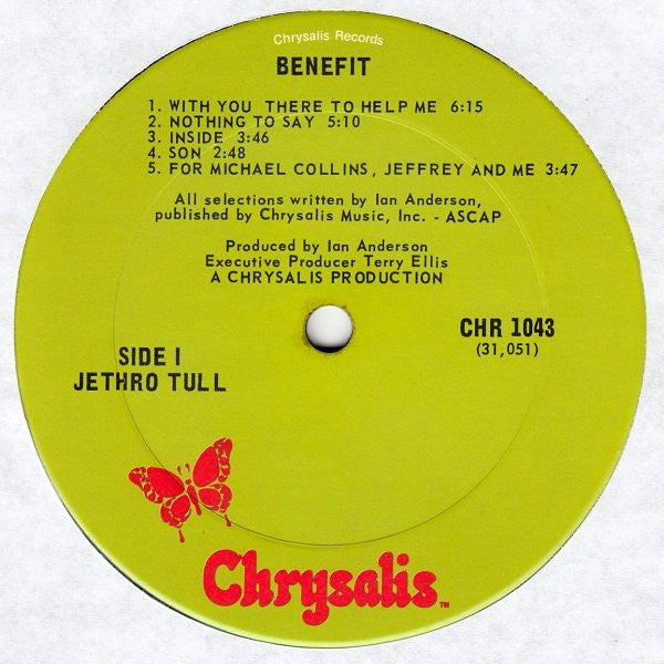 Jethro Tull : Benefit (LP, Album, RE, Ter)