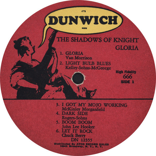 The Shadows Of Knight : Gloria (LP, Album, Mono)