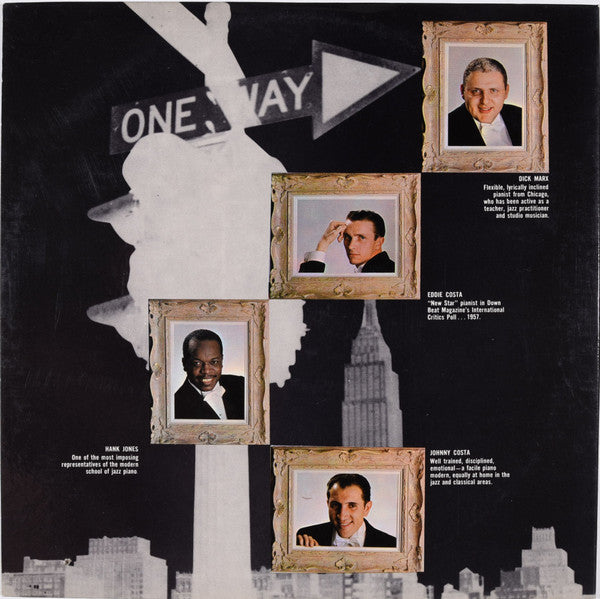 The First Modern Piano Quartet, Manny Albam And His Orchestra : A Gallery Of Gershwin (LP, Album, Glo)