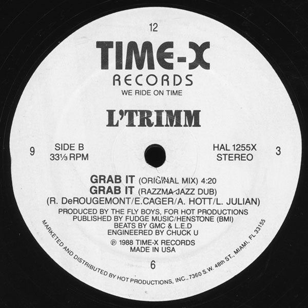 L'Trimm : Grab It (12")