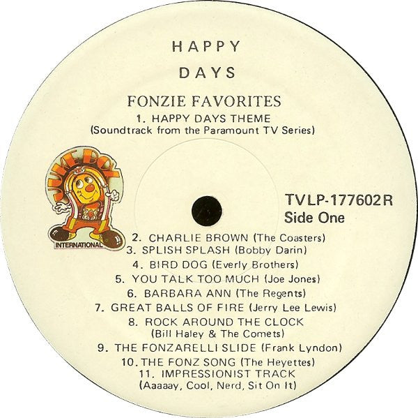 Various : Fonzie Favorites (LP, Comp)
