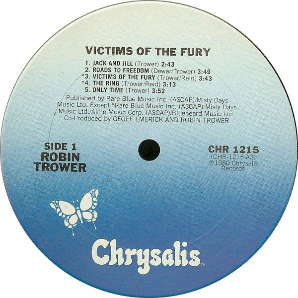Robin Trower : Victims Of The Fury (LP, Album, Ter)