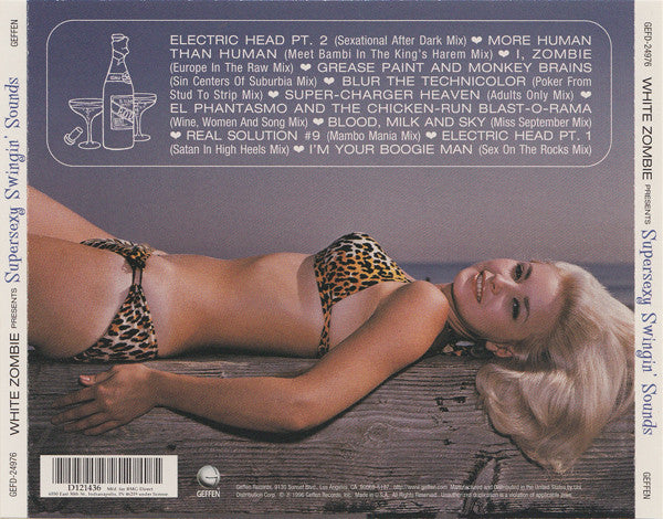 White Zombie : Supersexy Swingin' Sounds (CD, Album, Club, RE, BMG)