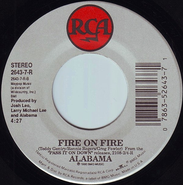 Alabama : Jukebox In My Mind (7", Single)