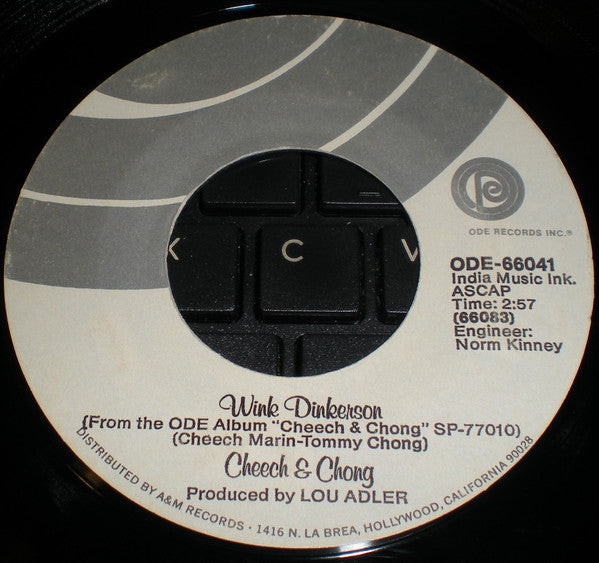 Cheech & Chong : Sister Mary Elephant (7", Single, Styrene, Pit)