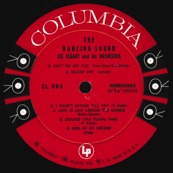 Les Elgart And His Orchestra : The Dancing Sound (LP, Album, Mono)