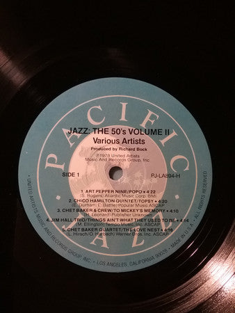 Various : Jazz: The 50's Volume II (LP, Comp, Jac)