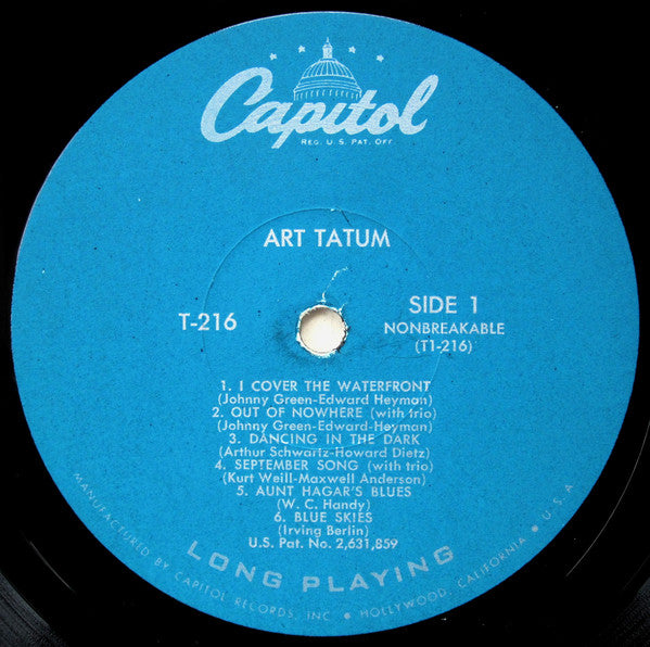 Art Tatum : Art Tatum (LP, Mono, RE)