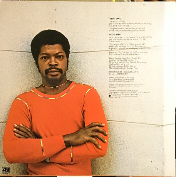 Don Pullen : Montreux Concert (LP, Album, Pre)