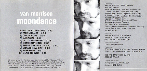 Van Morrison : Moondance (CD, Album, Club, RE)