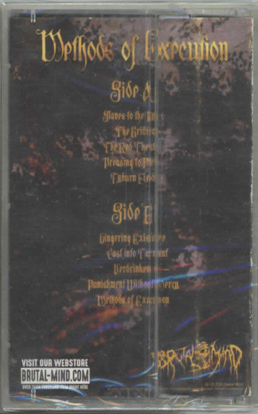 Brodequin : Methods Of Execution (Cass, Album, RE)