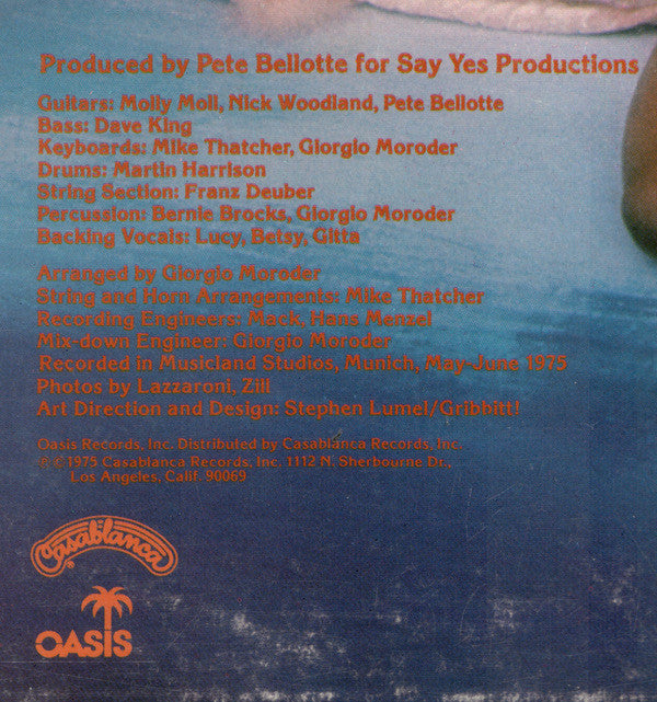 Donna Summer : Love To Love You Baby (LP, Album, San)