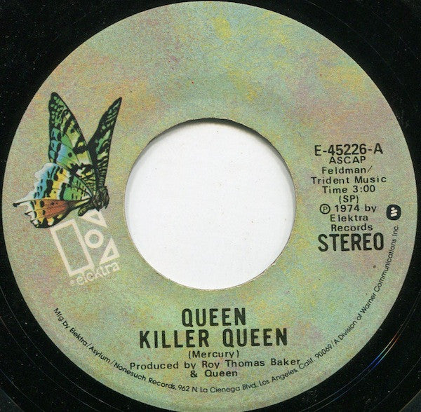 Queen : Killer Queen (7", Single, RE, RP, SP,)
