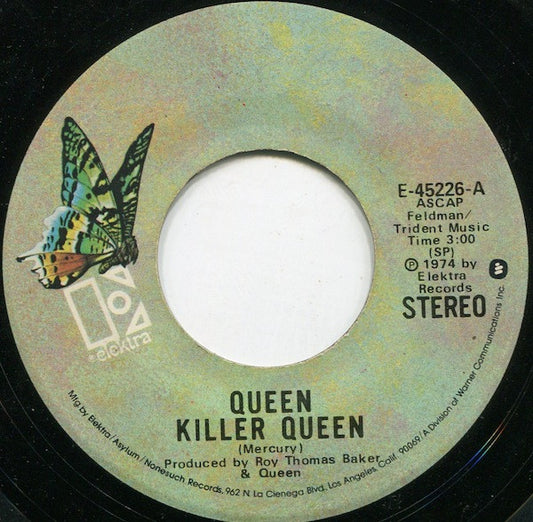 Queen : Killer Queen (7", Single, RE, RP, SP,)