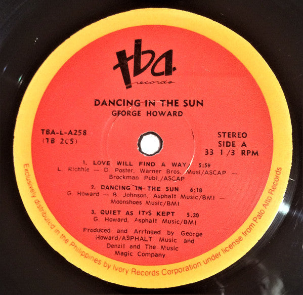 George Howard Lp Buy George Howard : Dancing In The Sun (LP, Album) Online for a great ...