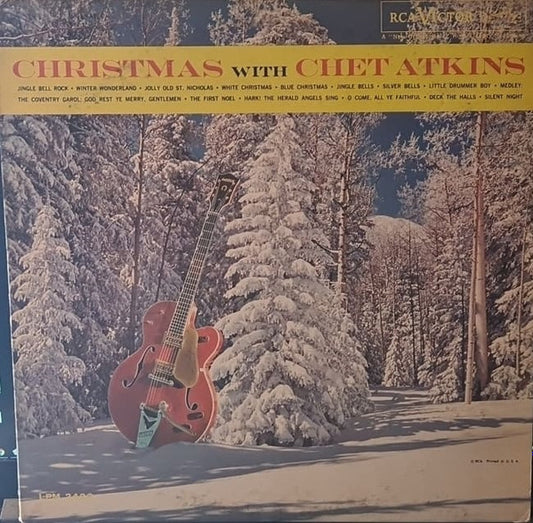 Chet Atkins : Christmas With Chet Atkins (LP, Album, Mono, Ind)