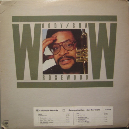 Woody Shaw : Rosewood (LP, Album, Promo)