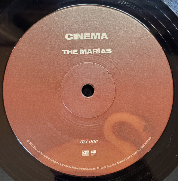 The Marías : Cinema (LP, Album)