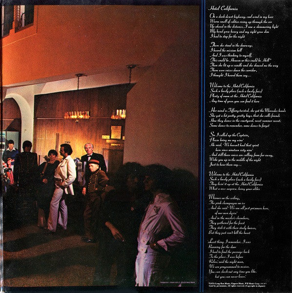 Eagles : Hotel California (LP, Album, SP )