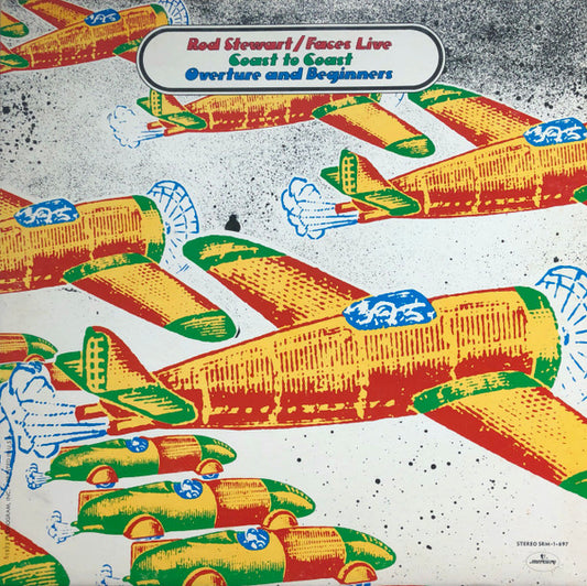 Rod Stewart / Faces (3) : Coast To Coast Overture And Beginners (LP, Album, Ter)