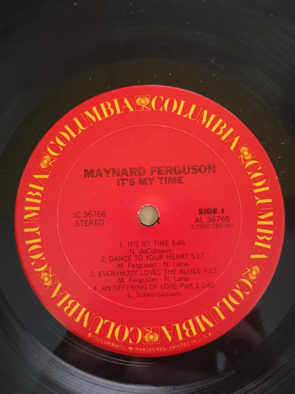 Maynard Ferguson : It's My Time (LP, Album)