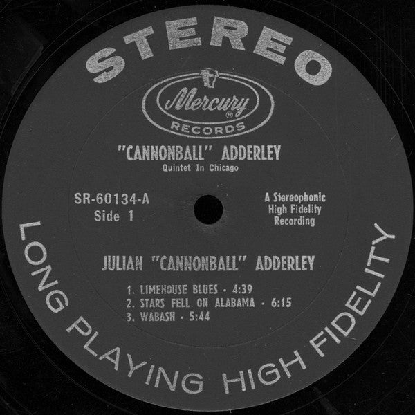 Cannonball Adderley Quintet* : In Chicago (LP, Album)