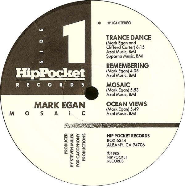 Mark Egan : Mosaic (LP, Album)