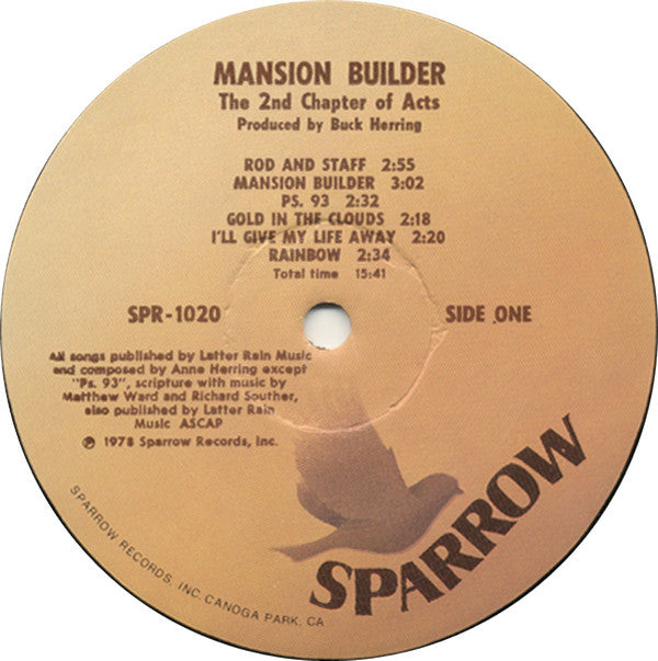 The 2nd Chapter Of Acts* : Mansion Builder (LP, Album)