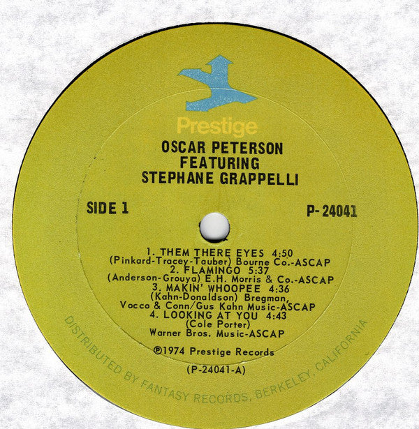 Oscar Peterson, Stéphane Grappelli : Peterson/Grappelli (2xLP, Album, Ter)
