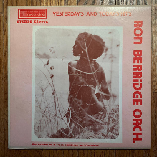 Ron Berridge Orch.* : Yesterday's And Today's Hits (LP, Album)