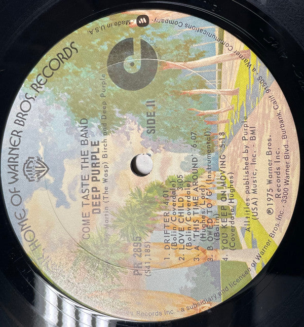 Deep Purple : Come Taste The Band (LP, Album, Gat)