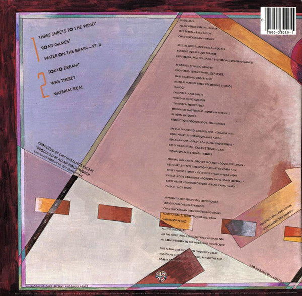 Allan Holdsworth : Road Games (12", MiniAlbum)