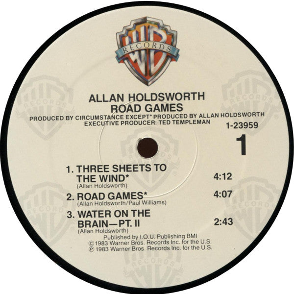Allan Holdsworth : Road Games (12", MiniAlbum)