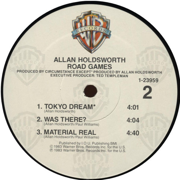 Allan Holdsworth : Road Games (12", MiniAlbum)