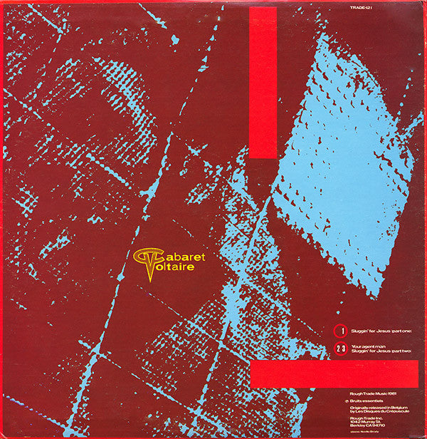 Cabaret Voltaire : 3 Crépuscule Tracks (12", EP)