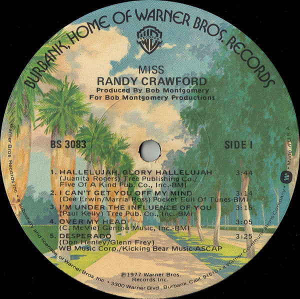 Randy Crawford : Miss Randy Crawford (LP, Album, Los)