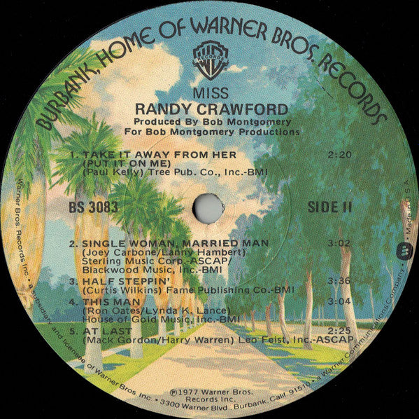 Randy Crawford : Miss Randy Crawford (LP, Album, Los)