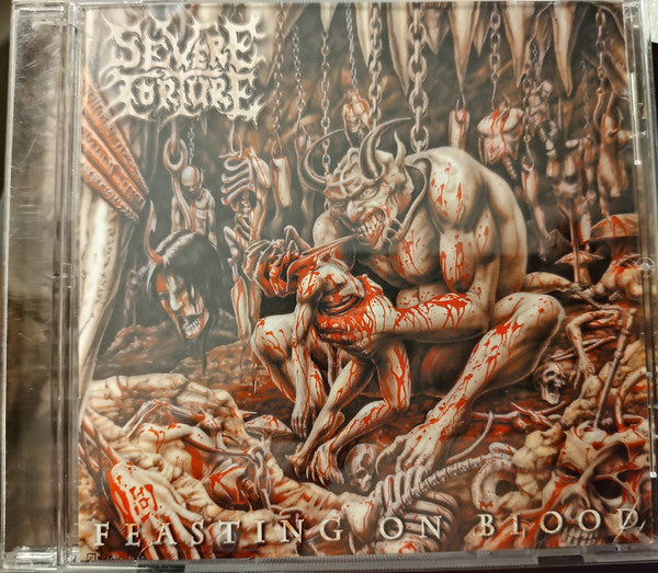Severe Torture : Feasting On Blood (CD, Album, RE)