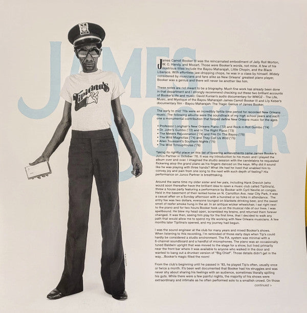 James Booker : True: Live At Tipitina's - April 25, 1978 (LP, Album, Club, Sky)