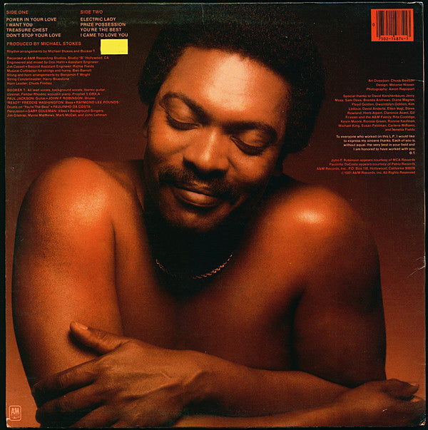 Booker T.* : I Want You (LP, Album, Ter)