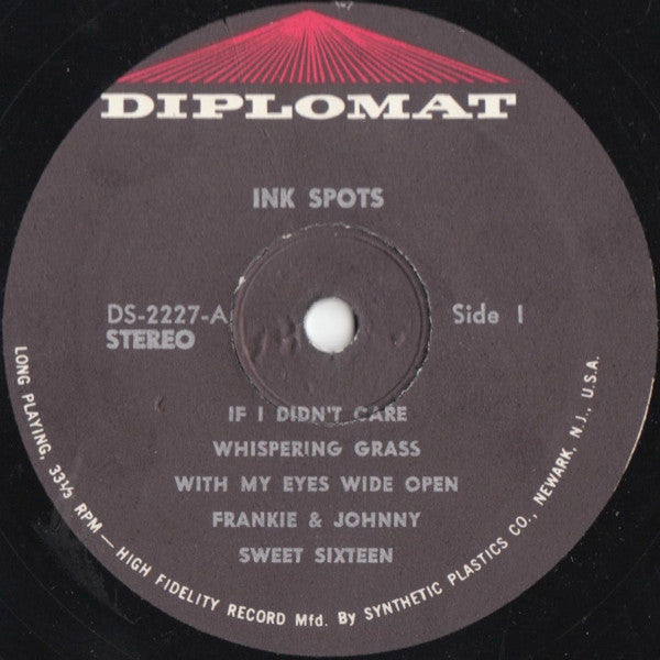 The Sensational Ink Spots : The Sensational Ink Spots (LP)