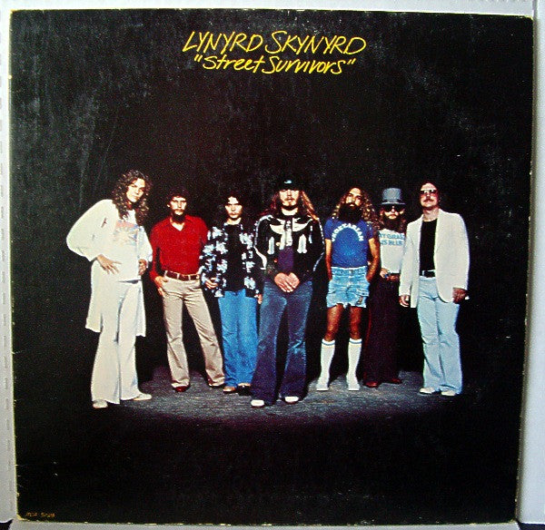 Lynyrd Skynyrd : Street Survivors (LP, Album, RE, Pin)