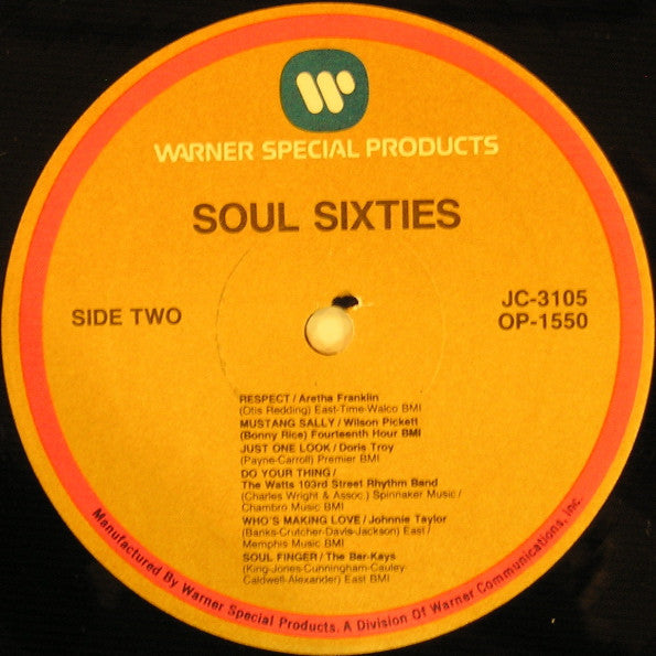 Various : Soul Sixties (LP, Comp)