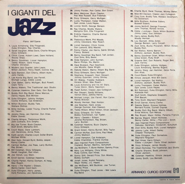 Charlie Mingus*, Thelonious Monk, John Coltrane, Eric Dolphy : I Giganti Del Jazz Vol. 16 (LP, Comp)